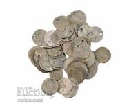 Παρτίδα 50 τμχ. παλιά τουρκικά ασημένια νομίσματα ακτσέ ή αχτσέ