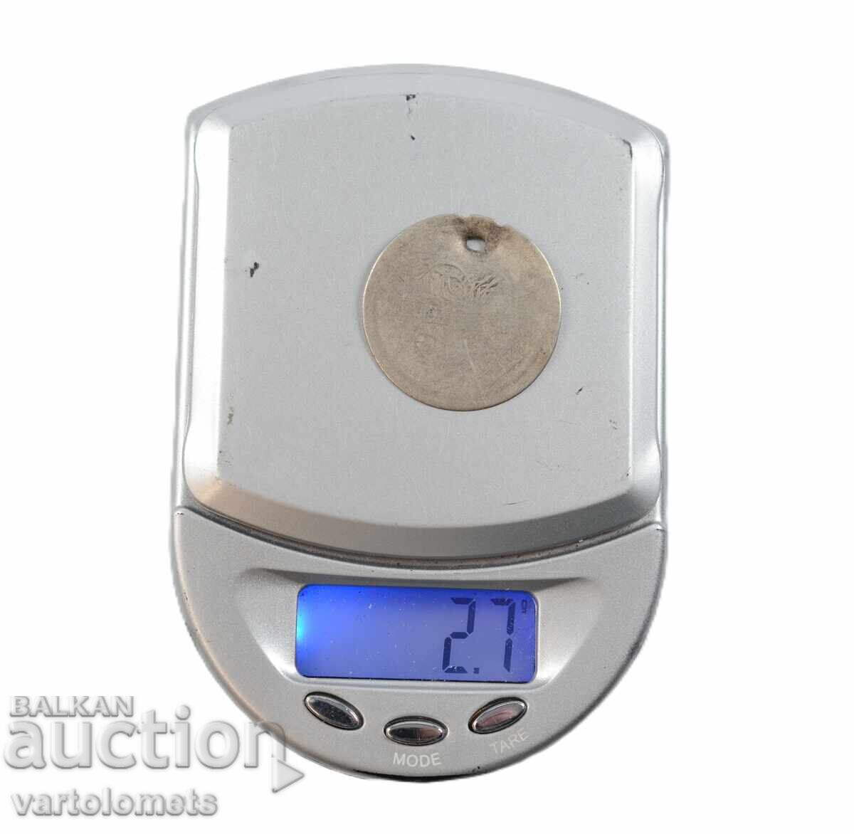 Licitație O monedă de argint