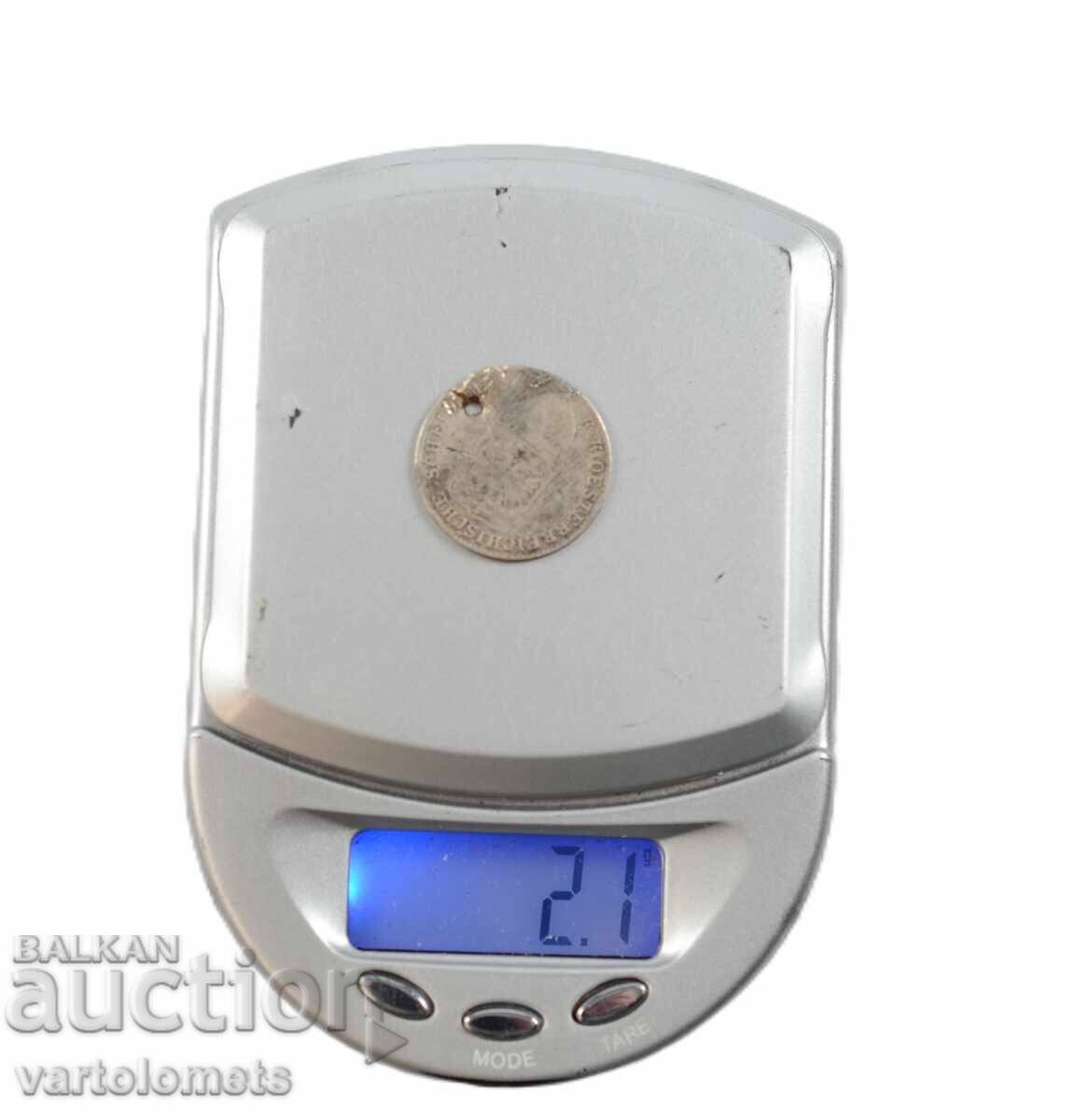 Licitație O monedă de argint Licitație O monedă de argint