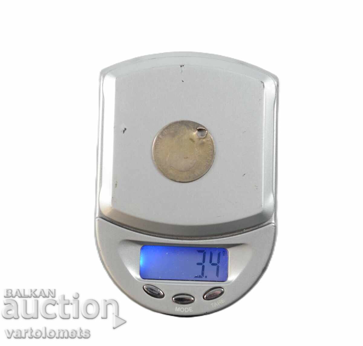 Δημοπρασία Ένα ασημένιο νόμισμα