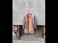 Căptușeală veche din piele naturală