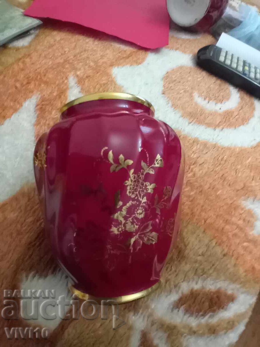 Delivery of Antique Limoges porcelain vase, 14cm