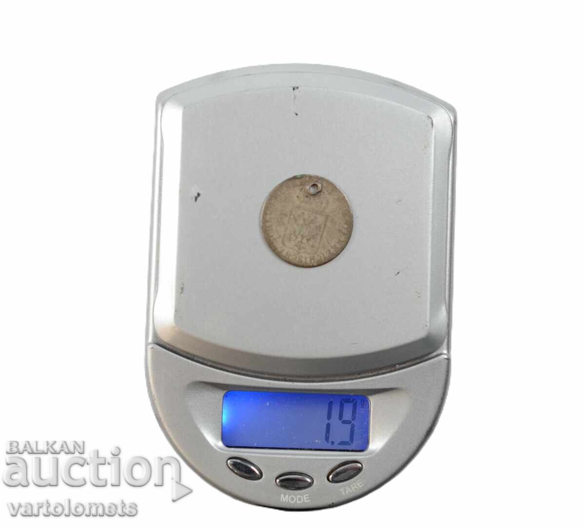 Licitație O monedă de argint