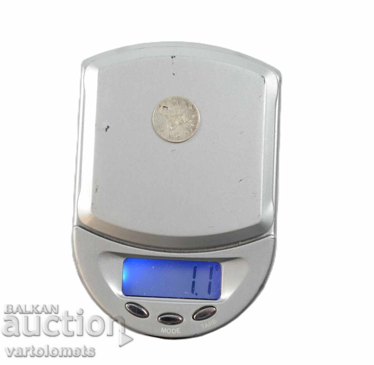 Licitație O monedă de argint