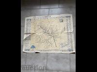 Χάρτης Πιρίν - 60/75 εκ., παλιός