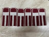 Lot of Senior Sergeant Shoulder Boards "Militia" — 3 sets