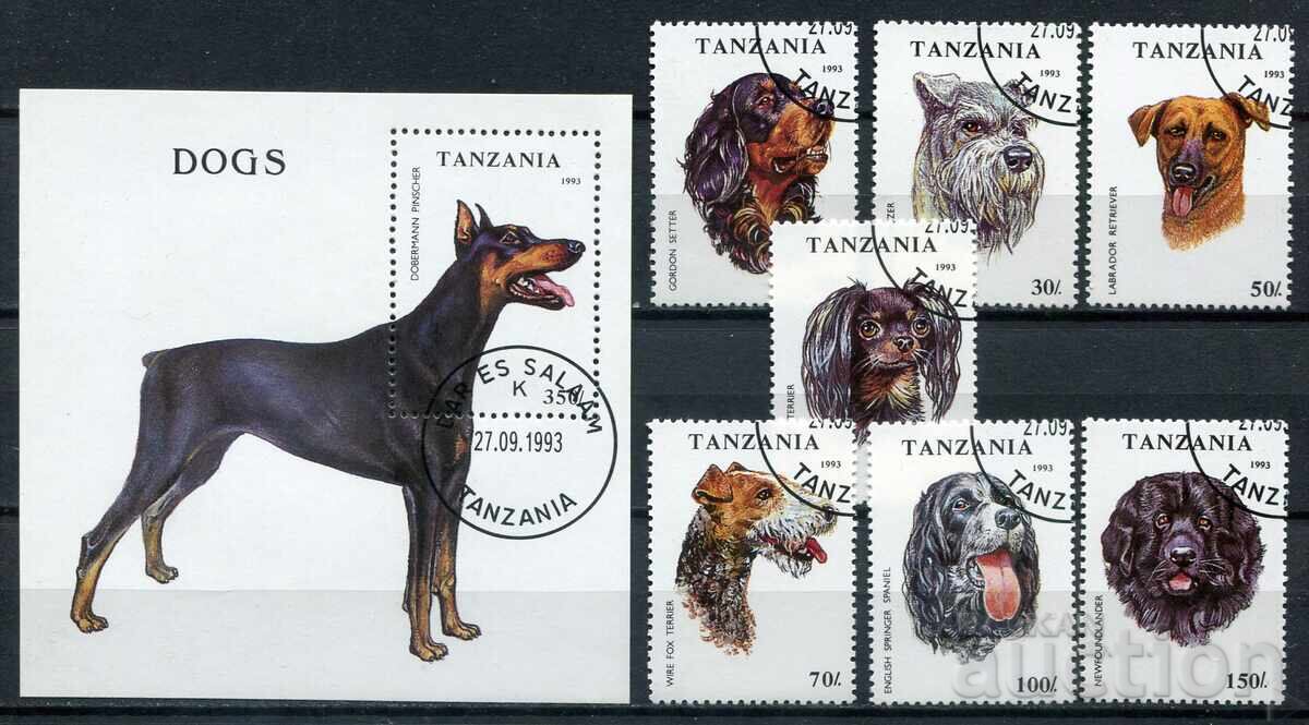 Tanzania 1993 CTO - Faună, câini Tanzania 1993 CTO - Faună, câini