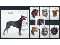 Tanzania 1993 CTO - Faună, câini
