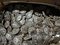 Lot of Officer's Buttons - Large - 450 pieces