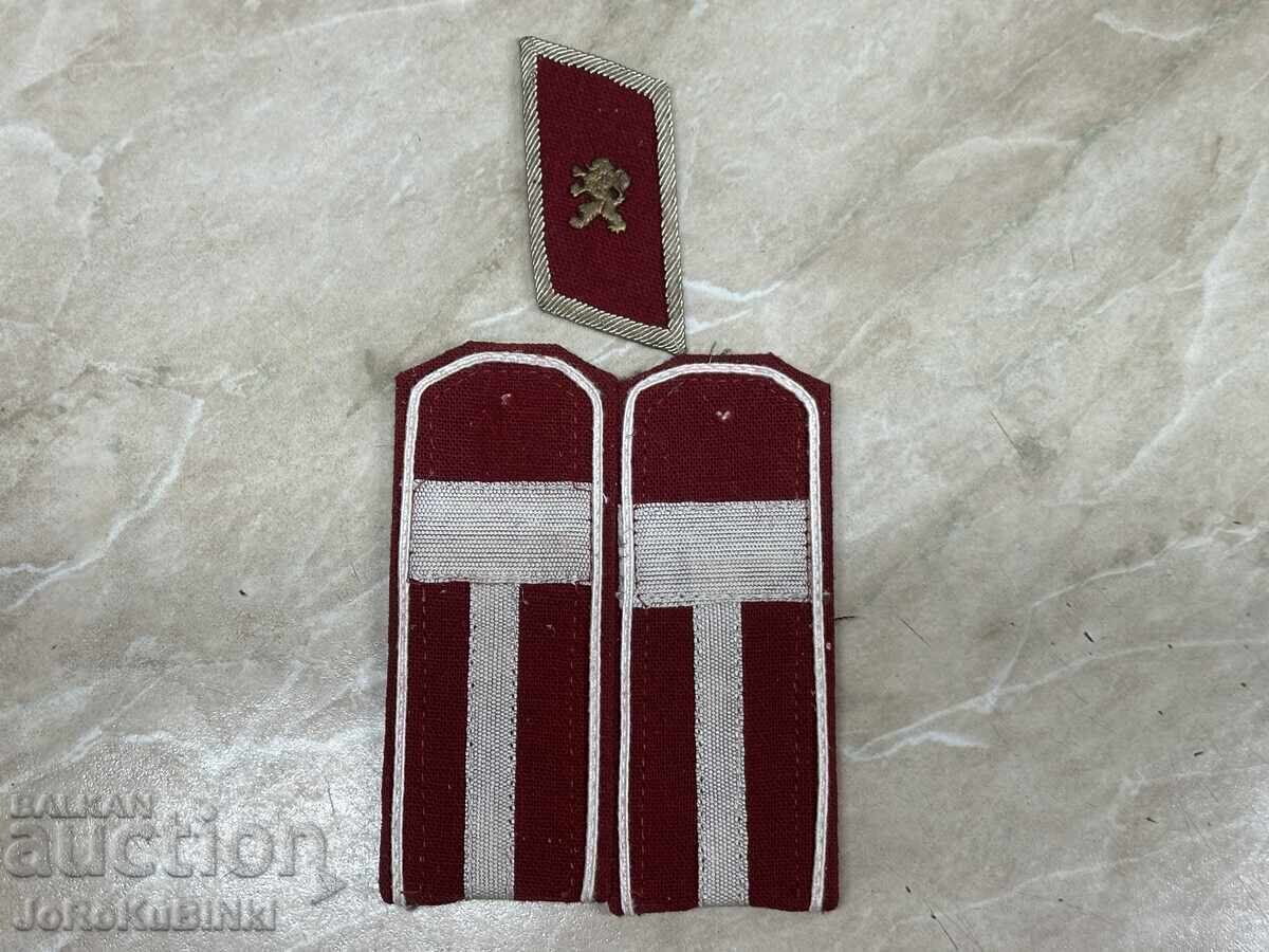 LOT Insigne "Miliție" - Grad de Ofițer și Stea