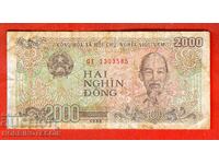 VIETNAM VIET NAM 2000 - 2 000 Dong emisie - issue 1988