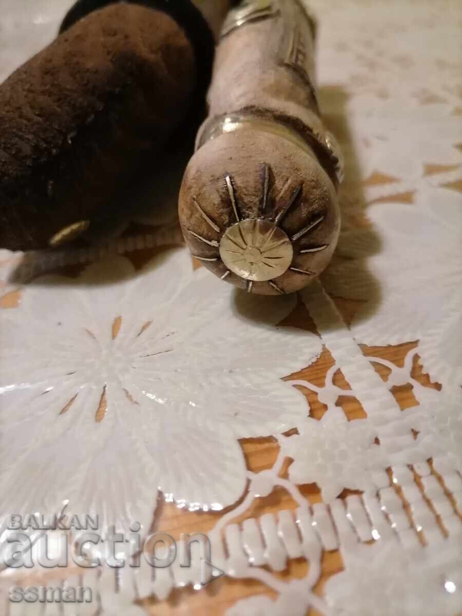 Cuțit de vânătoare vechi, unicat, spinel, turmalină - 6