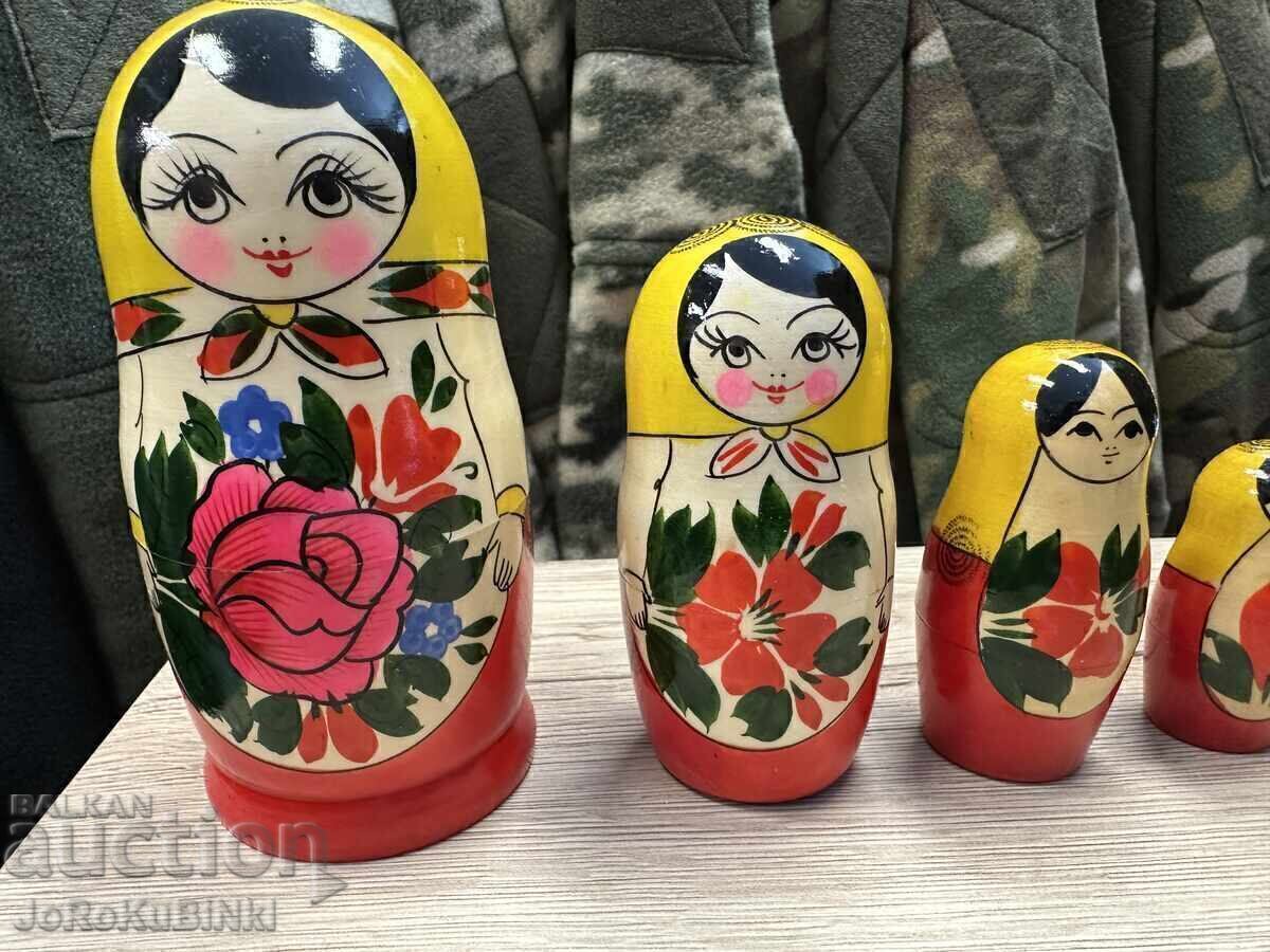 Auction  Matryoshka 6-piece set (six pieces in the set)