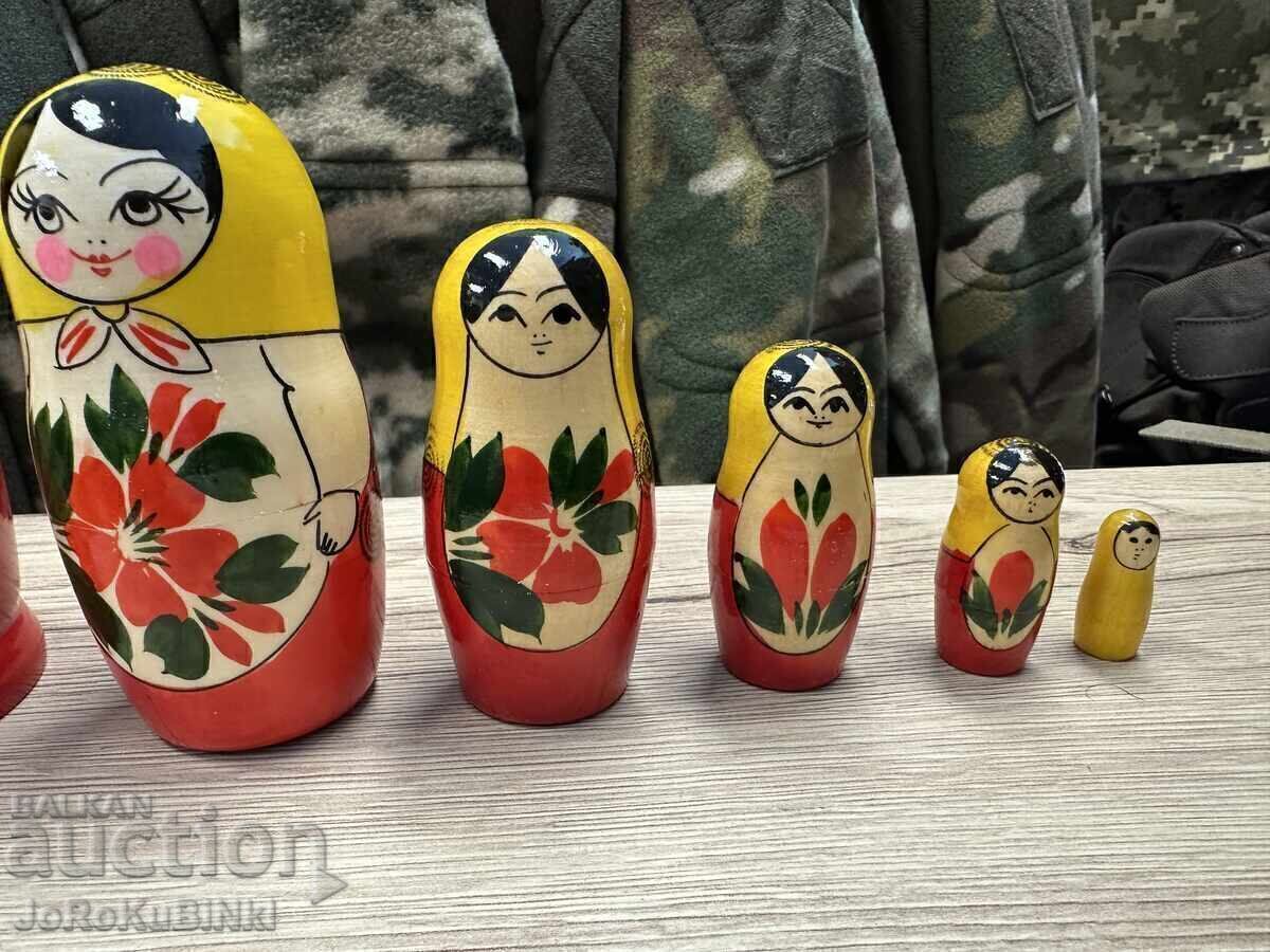 Delivery of Matryoshka 6-piece set (six pieces in the set)