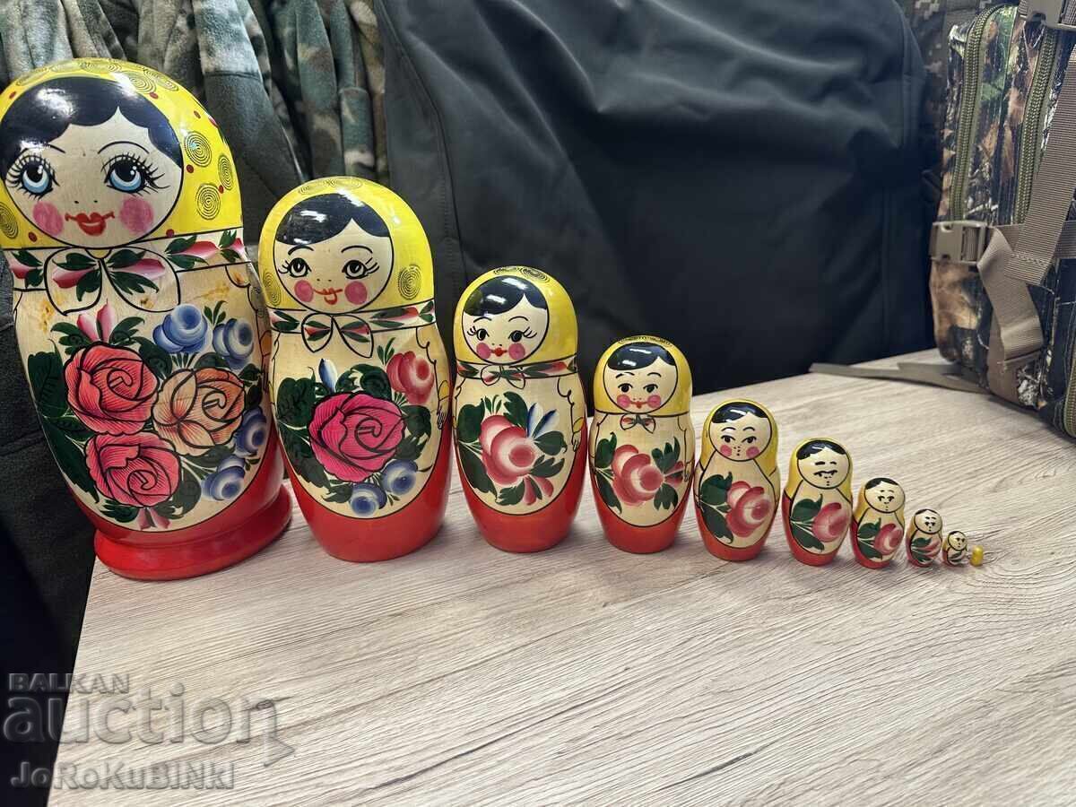 MATRIOȘKĂ 10-ka (zece piese în set)