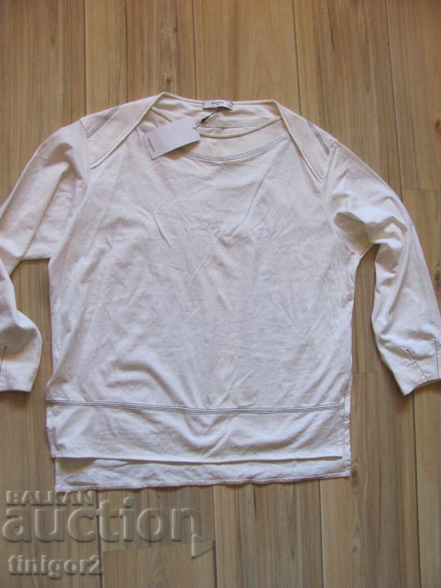 Нова с етикет дамска бяла блуза MANGO ,размен М