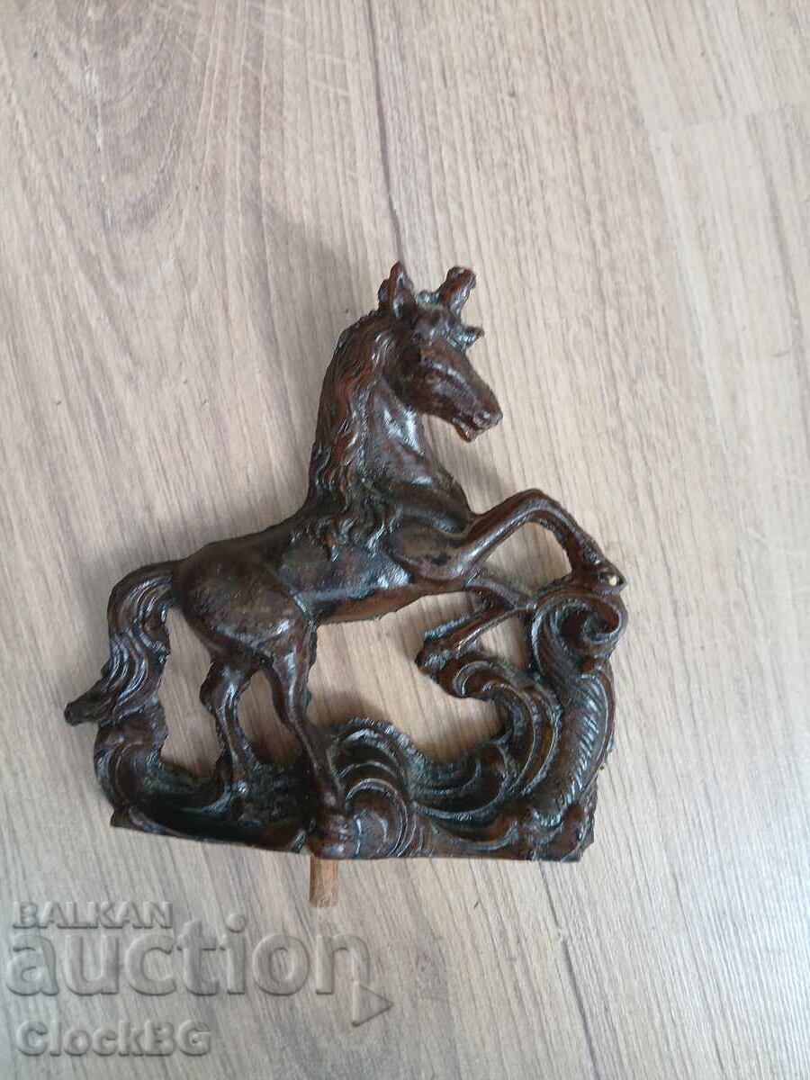Decorative Baroque Horse - Wall Clock Ornament