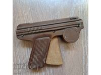 Pistol de jucărie vechi din bachelită