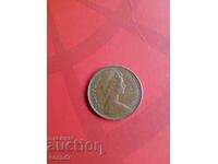 2. Monedă de 2 pence, bronz 1981, regina Elisabeta II