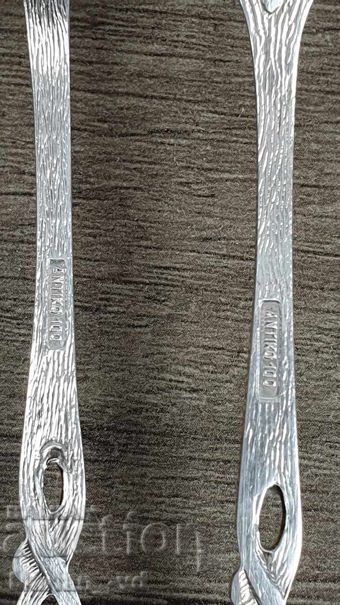 Set of silver-plated dessert forks and spoons with price € 25.00 | 48.90 BGN