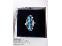 ПРЪСТЕН СЪС СИН СЕДЕФ