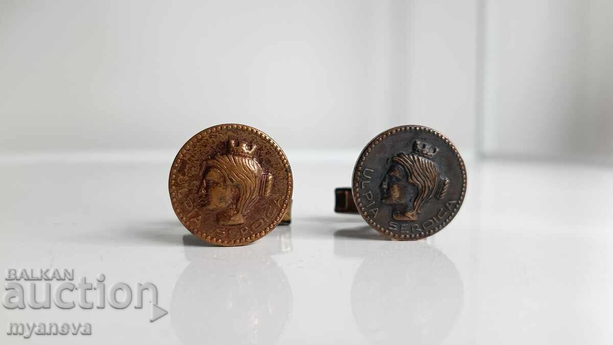 Vintage cufflinks from a coin with the inscription "Ulpia Serdica" with price € 30.00 | 58.68 BGN