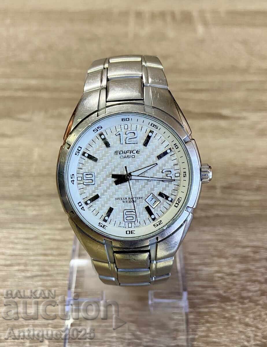 Ceas bărbați Casio Edifice EF-125D, brățară din oțel inoxidabil