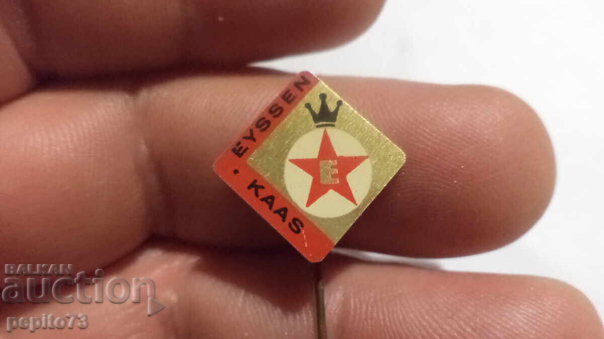 Ετικέτα διαφήμισης Eysssen Kaas, μάρκα τυριού