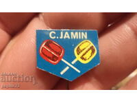 Значка рекламна C.Jamin,марка захарни изделия