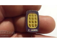 Значка рекламна C.Jamin,марка захарни изделия