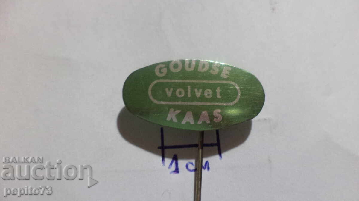 Διαφημιστικό σήμα Gaudse volvet KAAS, μάρκα τυριού