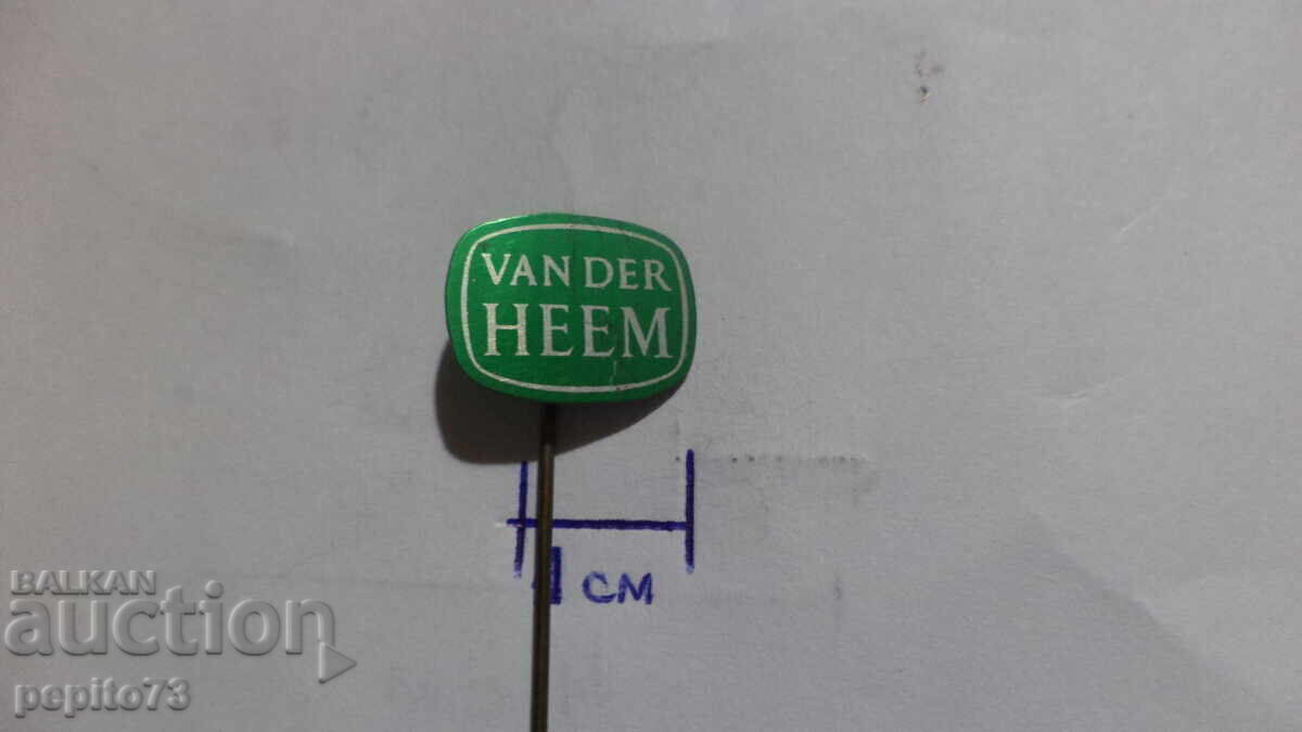 Значка рекламна Vander HEEM,марка електрическо оборудване с цена € 0.50 | 0.98 лв.
