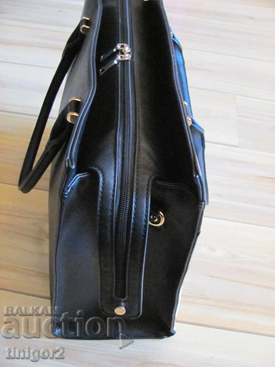 Nouă geantă de damă business 42x30x14cm - 6