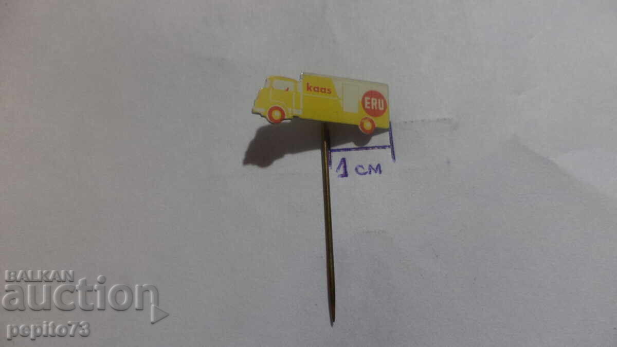 Διαφημιστικό σήμα ERU, μάρκα τυριού με τιμή € 0.50 | 0.98 BGN