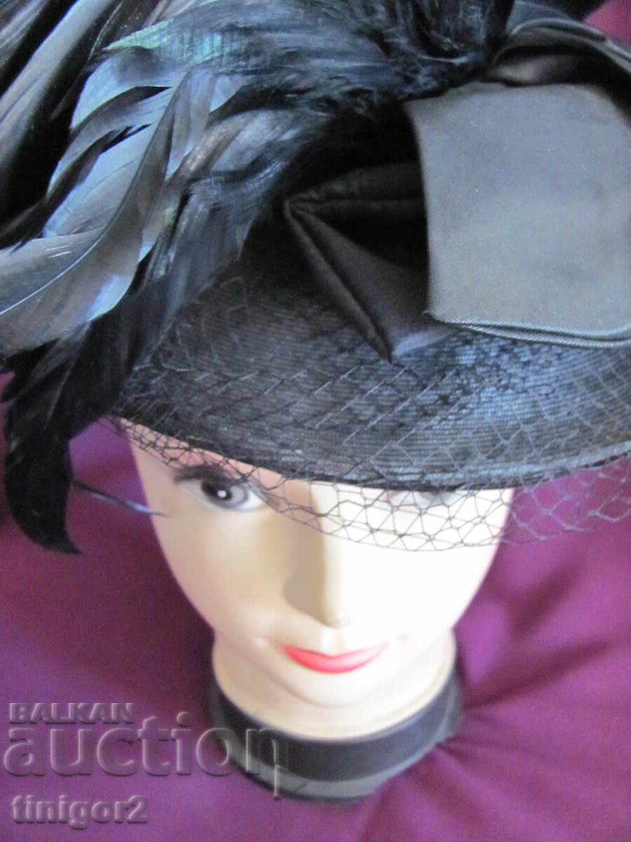 20-te pălărie de damă extrem de frumoasă cu pene - 7