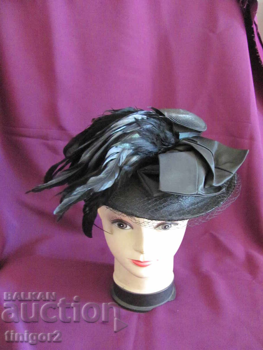 20-te pălărie de damă extrem de frumoasă cu pene