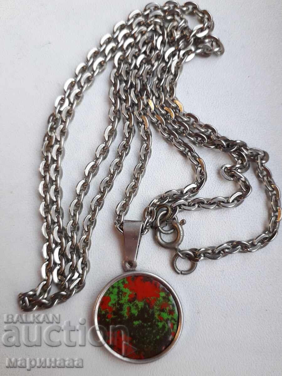 КОЛИЕ С ВИСУЛКА МЕД, ЕМАЙЛ