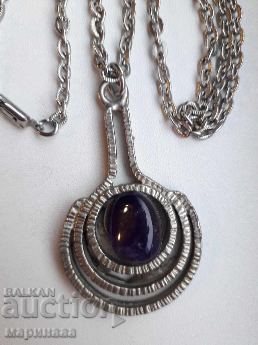 Livrarea COLIER DESIGNER. ZINC, AMETIST Livrarea COLIER DESIGNER. ZINC, AMETIST