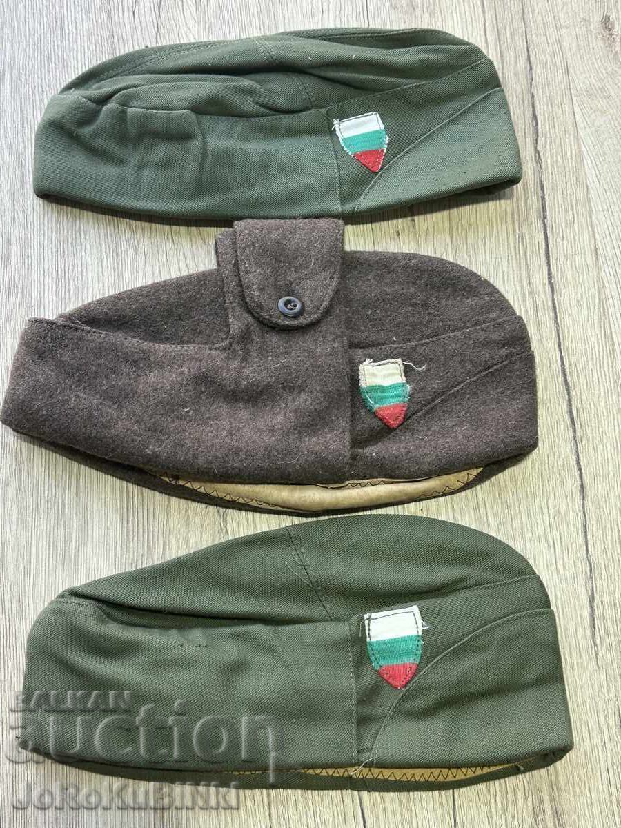 Lot de Chipiu de Iarnă și Vară Militare—3 bucăți