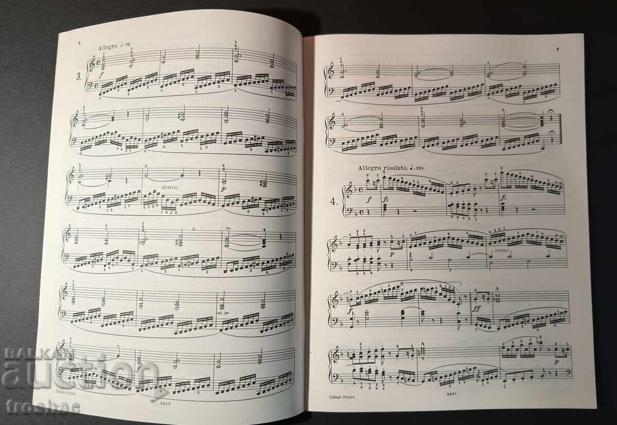 Παλαιό Βιβλίο Μουσικών Παρτιτούρων από Γνωστούς Συνθέτες με τιμή € 8.00 | 15.65 BGN