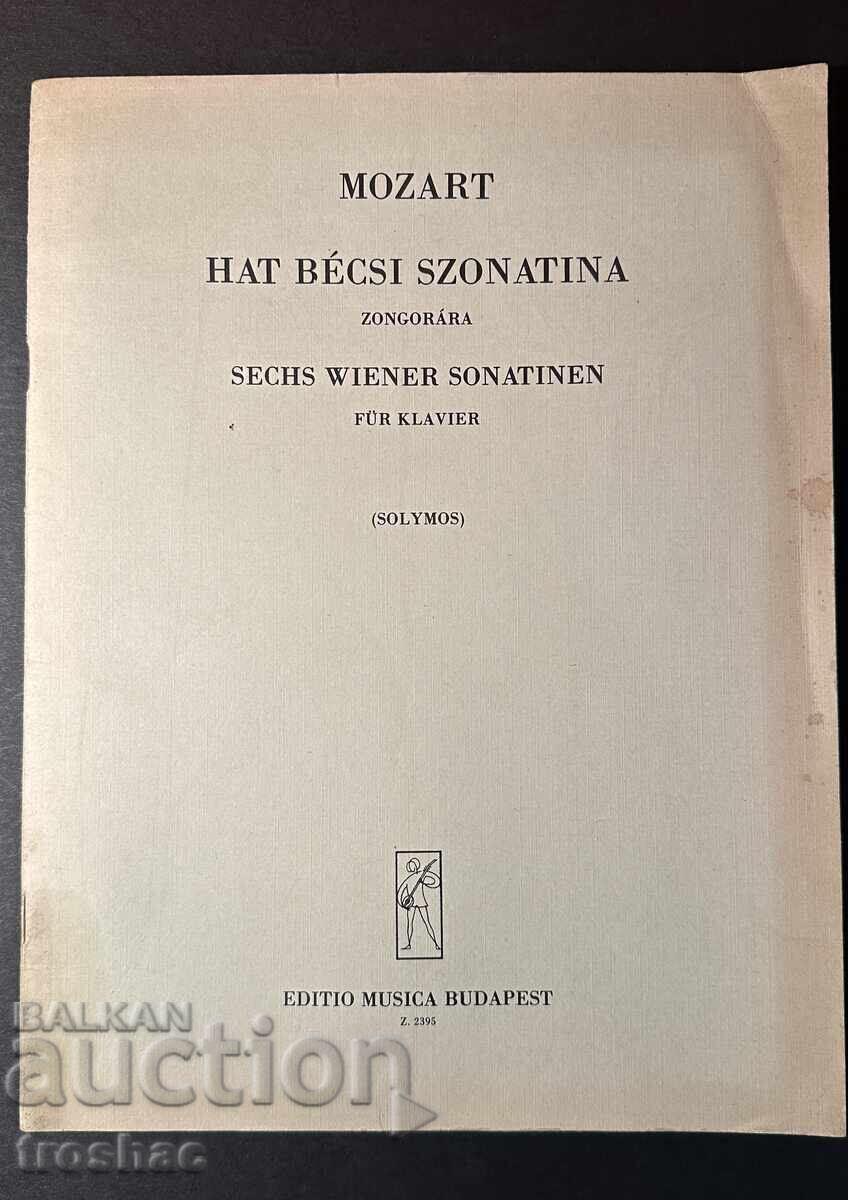 Παλαιό Βιβλίο Μουσικών Παρτιτούρων από Γνωστούς Συνθέτες