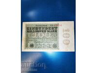 Germany 100 million marks 1923