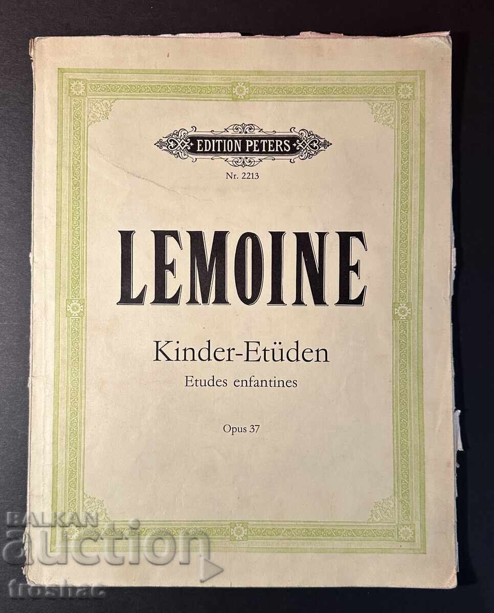 Παλαιό Βιβλίο Μουσικών Παρτιτούρων από Γνωστούς Συνθέτες