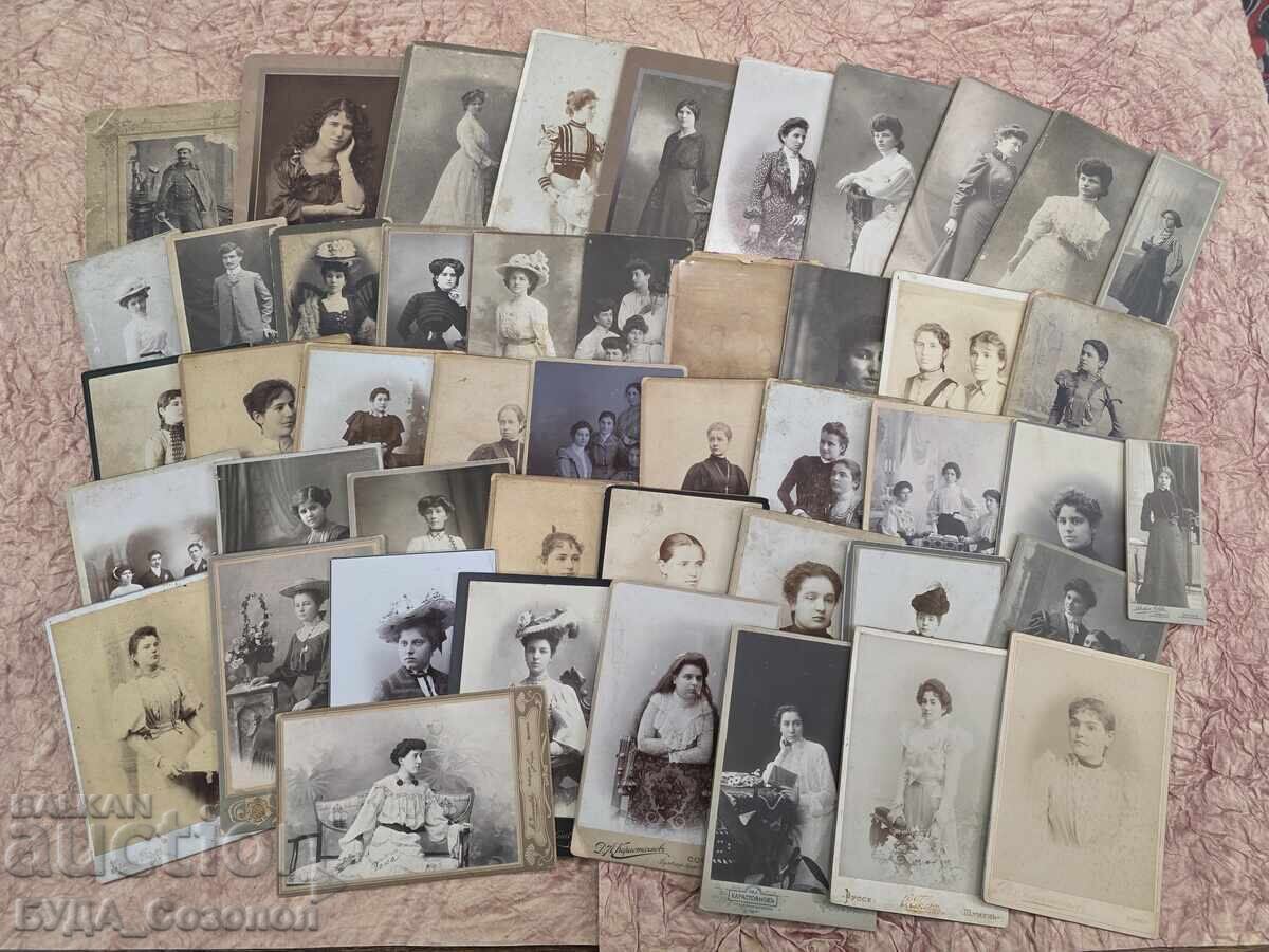 Auction Huge lot of 125 old photographs 1880 - 1910 Auction Huge lot of 125 old photographs 1880 - 1910