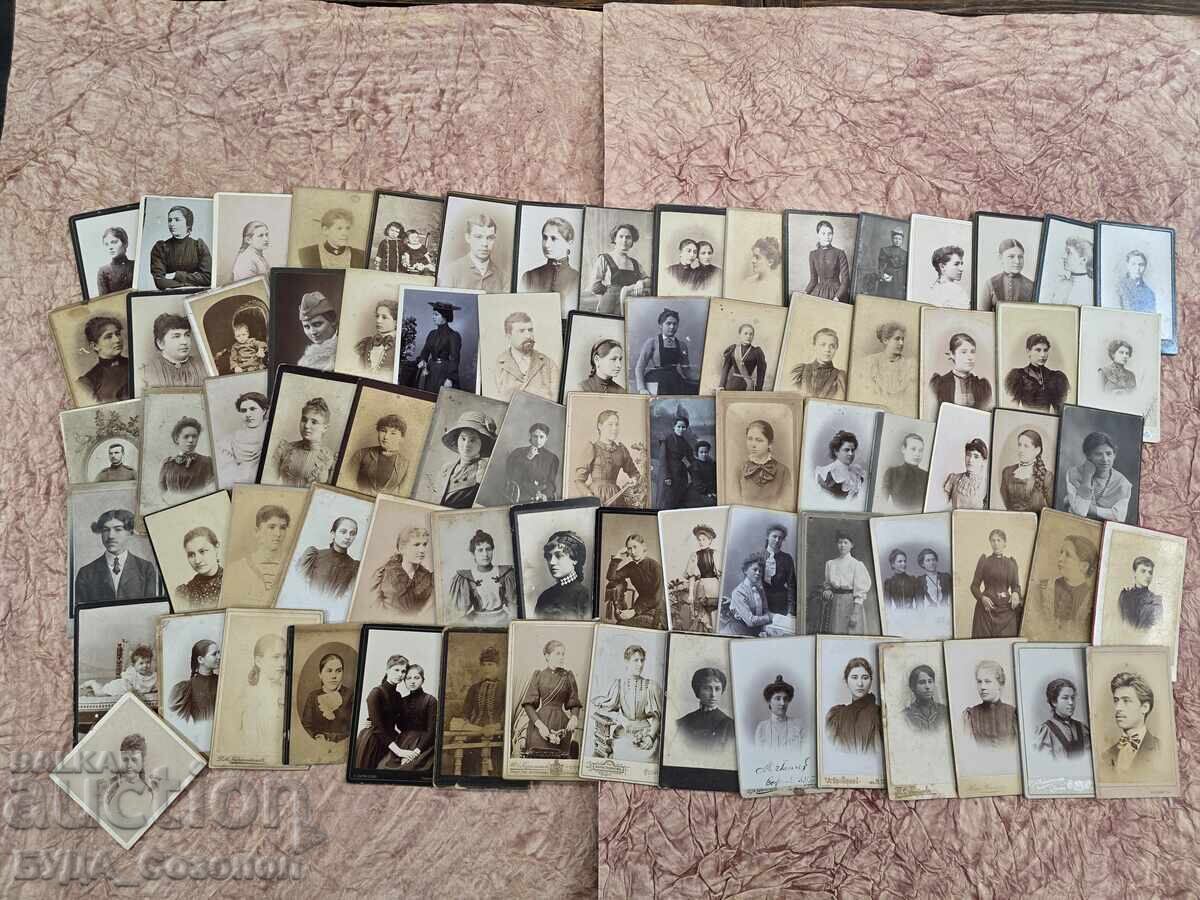 Delivery of Huge lot of 125 old photographs 1880 - 1910 Delivery of Huge lot of 125 old photographs 1880 - 1910