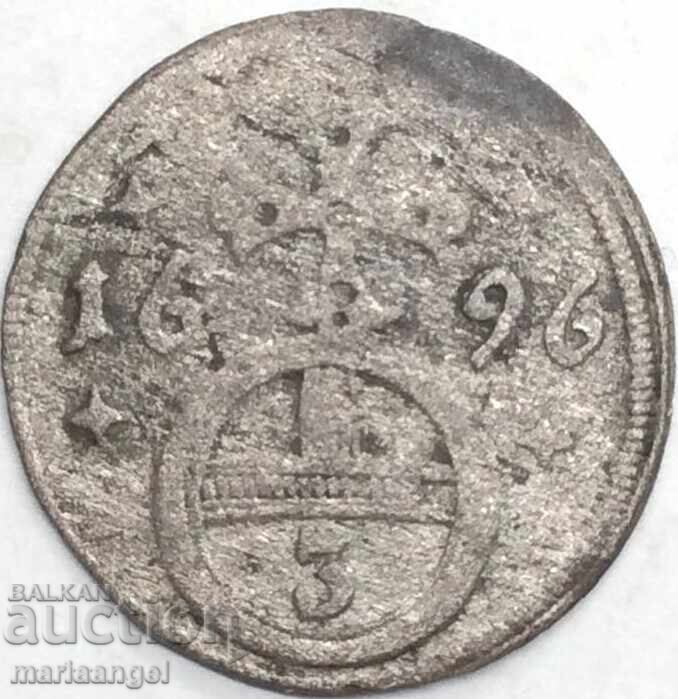 Austria 1 groș 1696 Leopold Oppeln argint cu preț € 9.00 | 17.60 BGN
