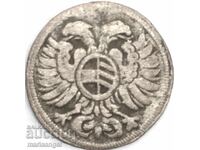 Austria 1 Groschen 1696 Leopold Oppeln Silver