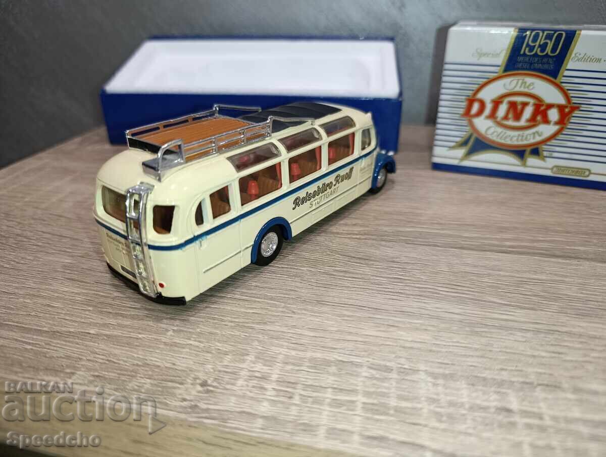 Παράδοση Αγγλικό λεωφορείο Matchbox Mercedes Παράδοση Αγγλικό λεωφορείο Matchbox Mercedes