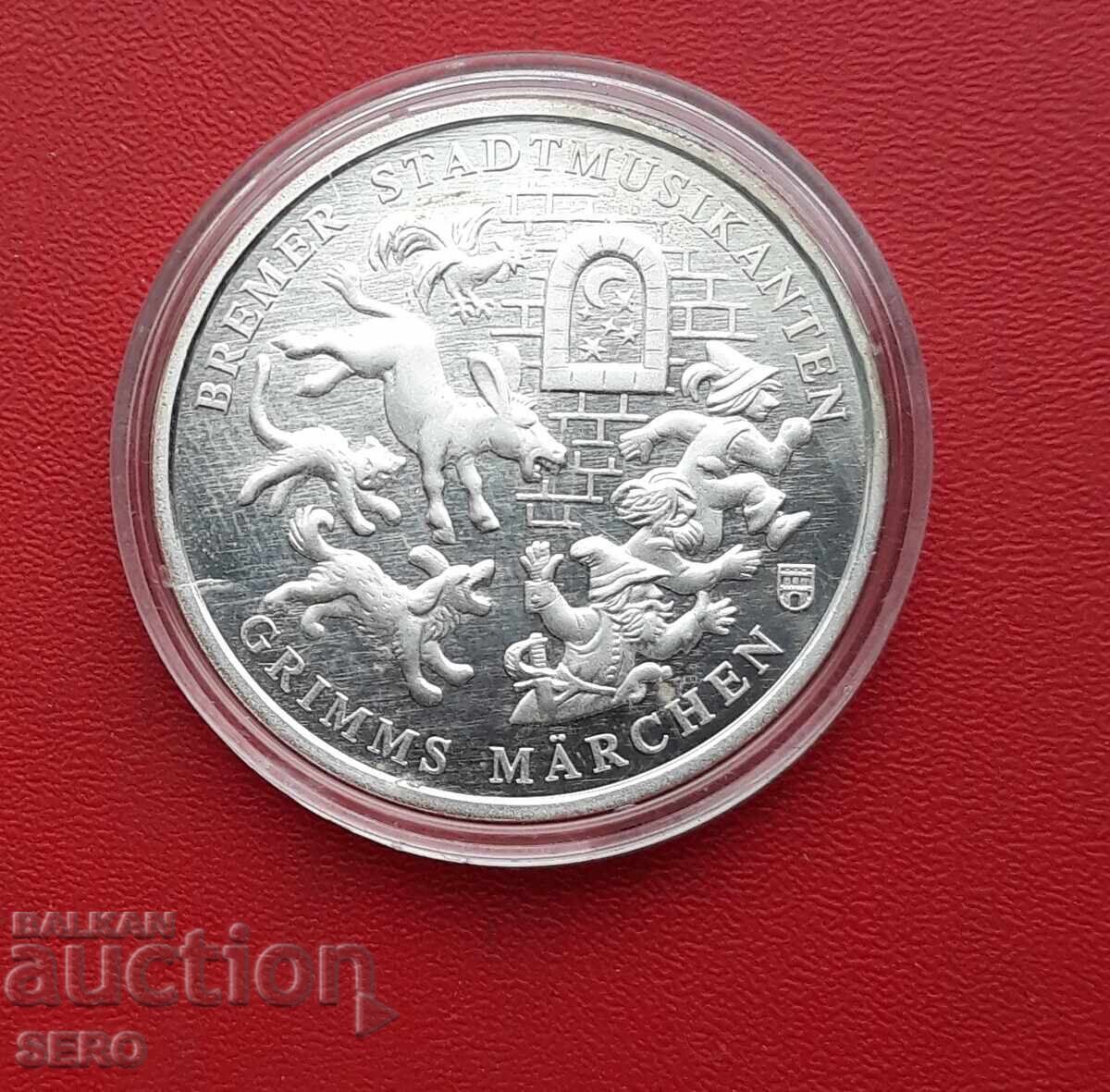 Medal - Germany - Brothers Grimm "The Bremen Town Musicians"