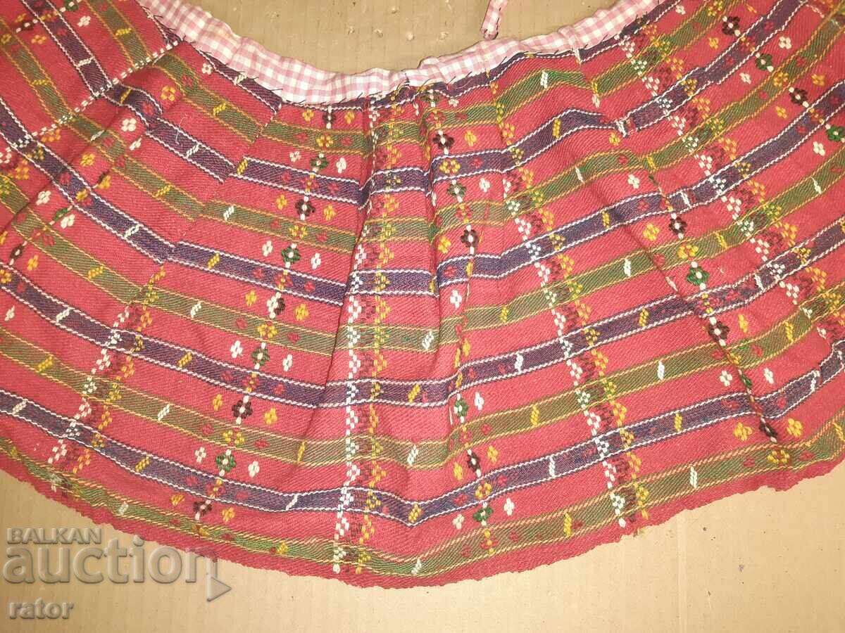 Auction  Authentic brichnik (waistcoat), woolen, pishmal (sleeveless jacket). Costume